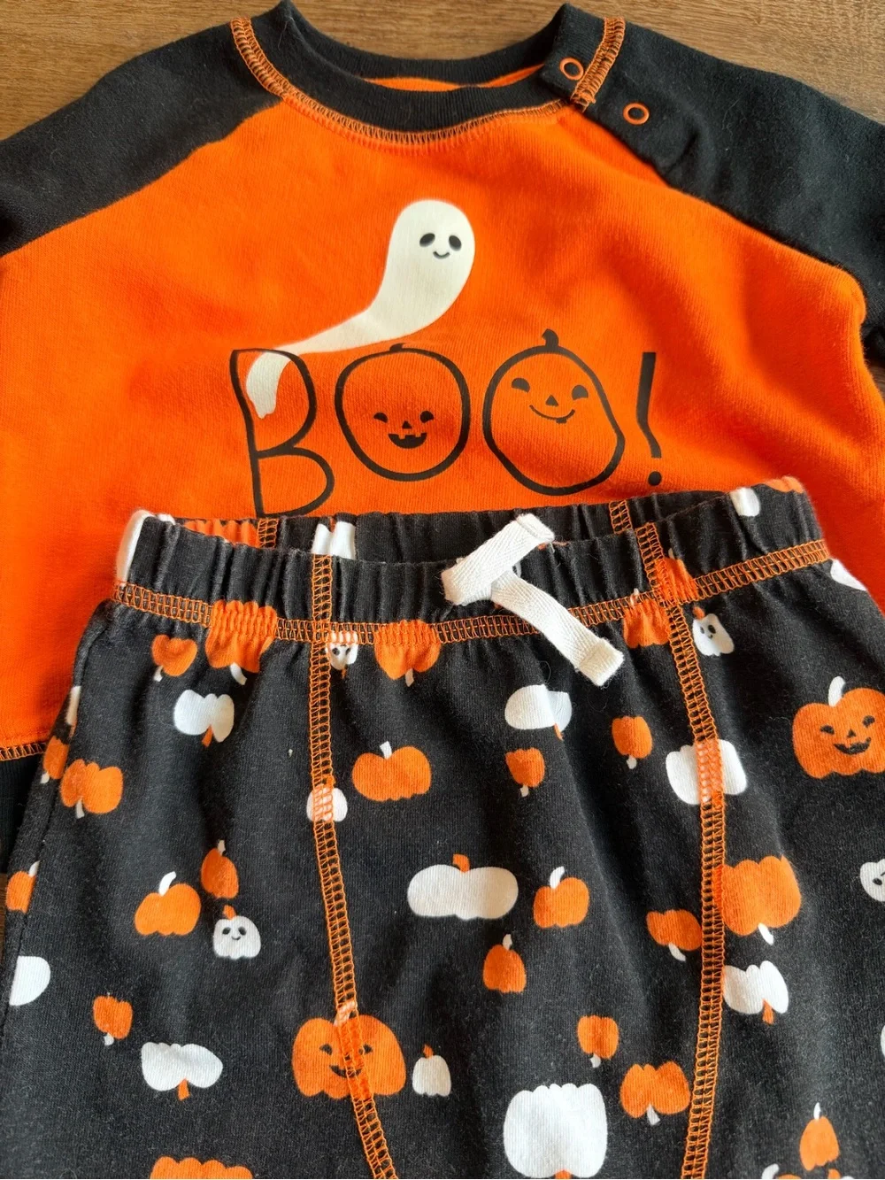CAT & JACK | Halloween Outfit Set | Fall Baby Clothes | Pumpkin Boo |